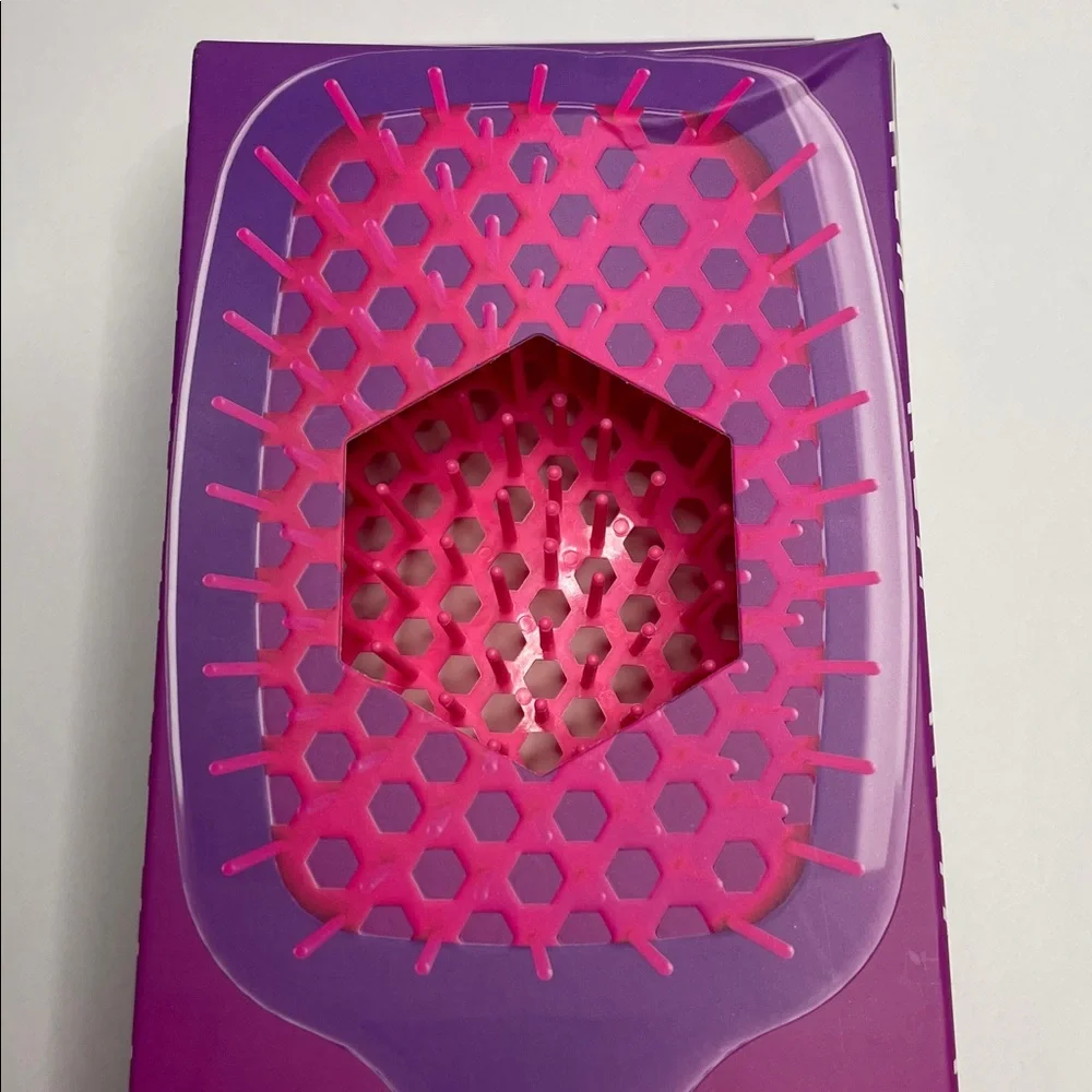 NIB FHI Heat Unbrush Paddle Brush - Pink & Purple - Picture 4 of 4